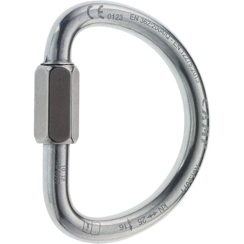意大利坎普CAMP  D SHAPE QUICK   0671	高空作业D型铝锁