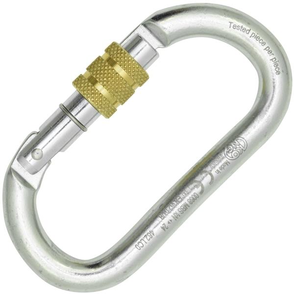 意大利KONG  4621登山攀岩  丝扣锁STEEL CARABINER