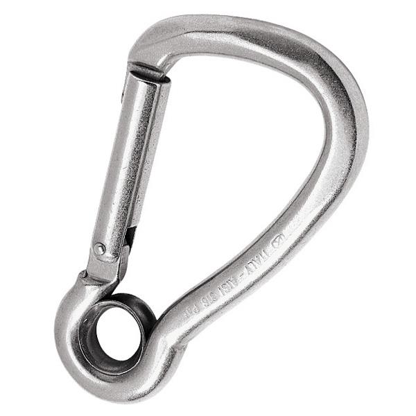 KONG  537  STAINLESS STEEL CARABINER