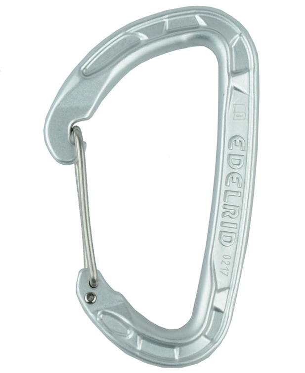 德国  爱德瑞德 Edelrid  Pure Wire	71767	登山攀岩  “D”型钢丝门单锁