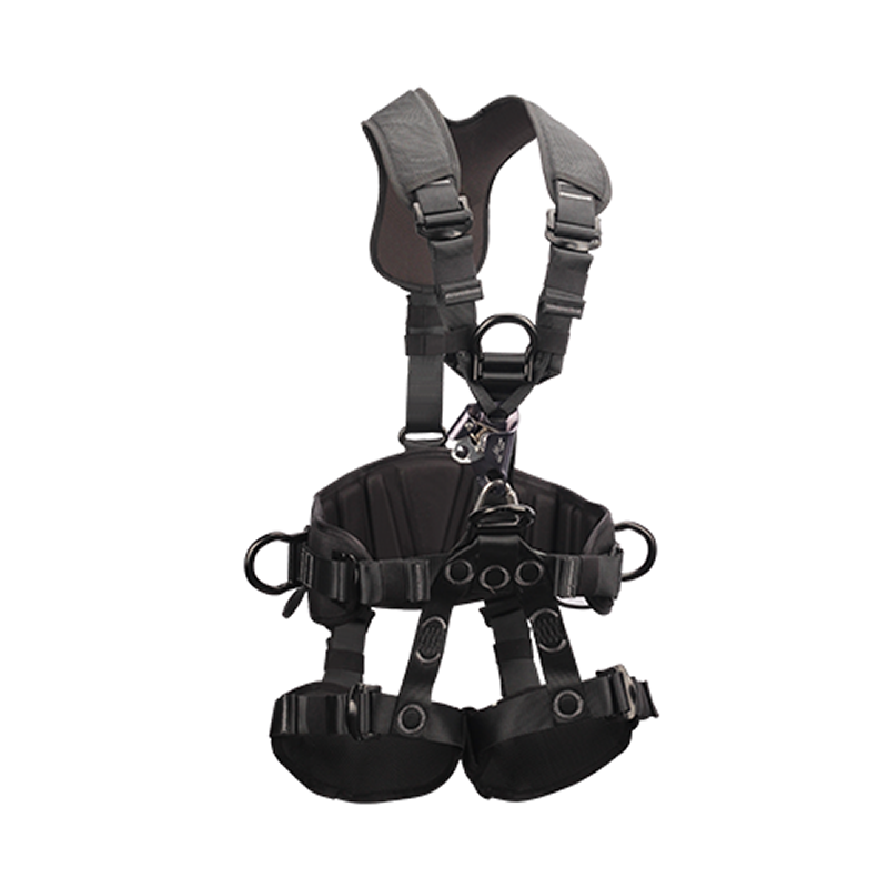 Culpeo FBH001 Aerial Work Rope Rescue SWAT Chest Lift Full Body Harness Class III Belt