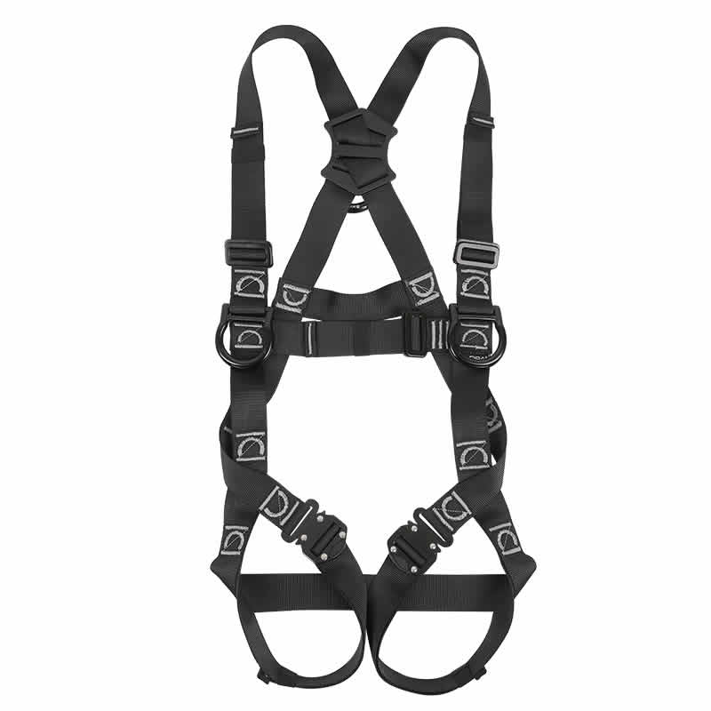 Culpeo FBH007 Adventure Park Outdoor Adventure Step by Step Thrilling Suspension Bridge Quick Buckle Full Body  Harness, High-altitude Expansion Safety Belt